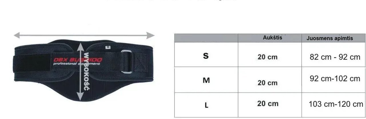 Kultūrizmo diržas ARW-718 - Image 7