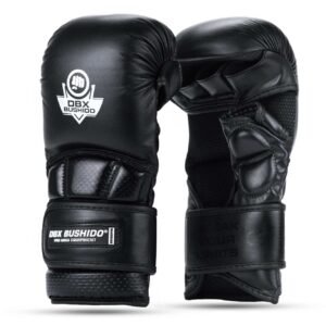 MMA pirštinės Warrior Black