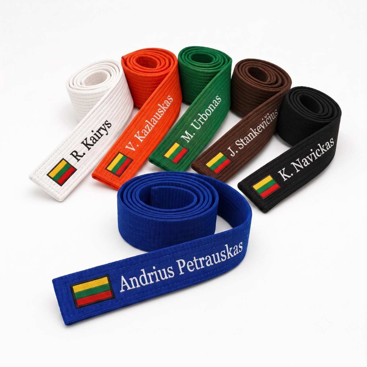 Personalizuotas karate diržas