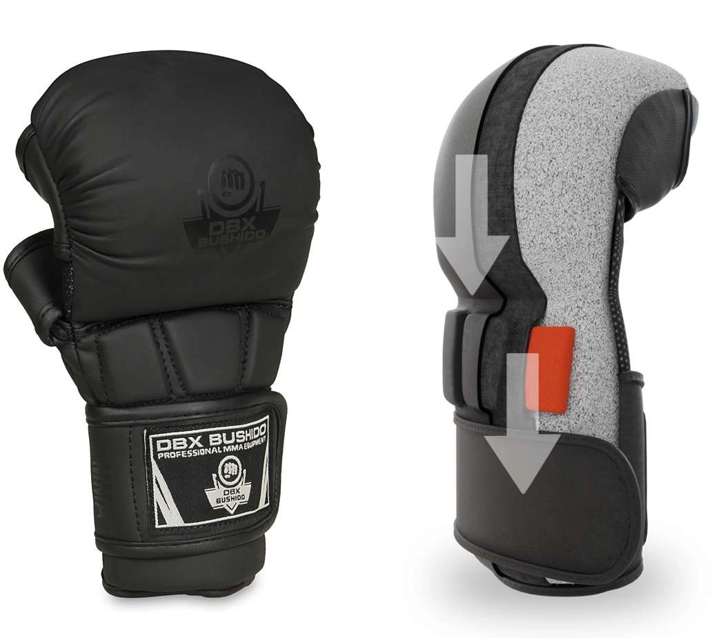 Vaikiškos MMA pirštinės E1V9-B-XS - Image 8