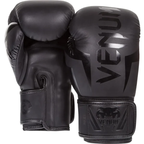 Bokso pirštinės Venum Elite Black - Image 3