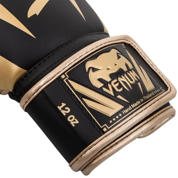 Bokso pirštinės Venum Elite Gold - Image 4