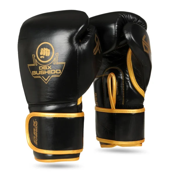 Bokso pirštinės ProFighter Gold Plius, oda