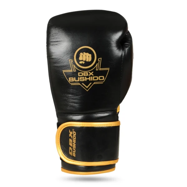 Bokso pirštinės ProFighter Gold Plius, oda - Image 7