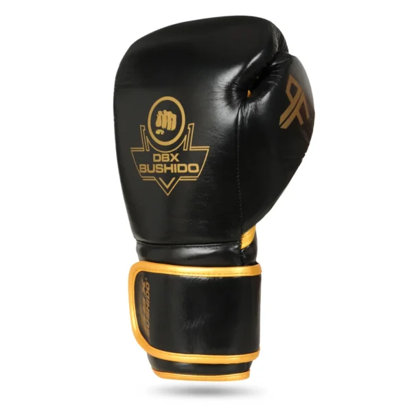Bokso pirštinės ProFighter Gold Plius, oda - Image 6