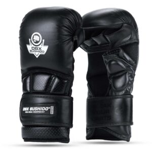 MMA pirštinės Warrior Black